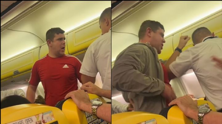 Hombre golpea a miembro de la tripulación de un avión antes del despegue; estaba borracho