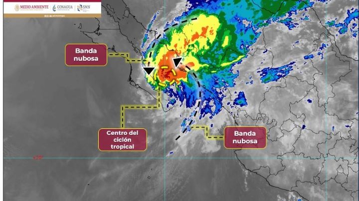 Tormenta tropical 'Norma' tocará tierra en el Norte de México: Traerá lluvias en estos estados