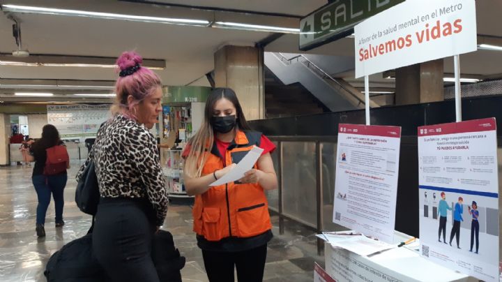 Para prevenir suicidios en el Metro, instalarán módulos de atención psicológica en dos líneas