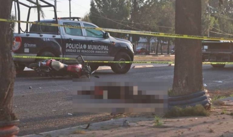 Motociclista muere en Tecámac