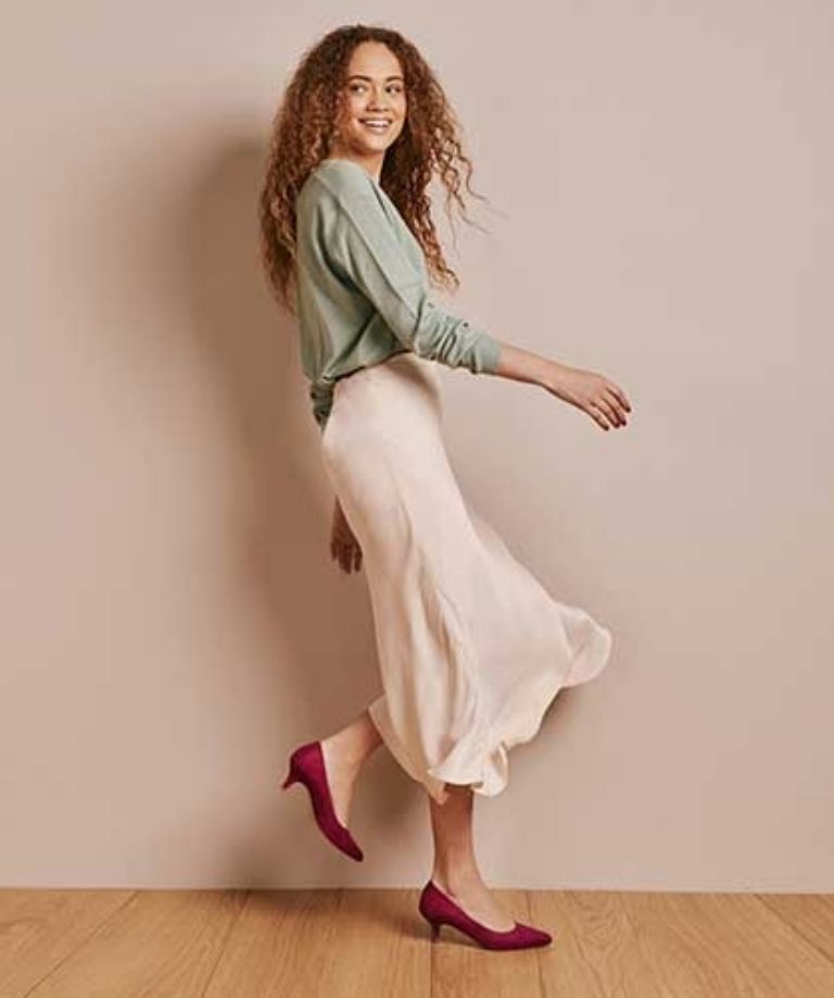 Puedes usar tacones de forma cómoda porque son pequeños