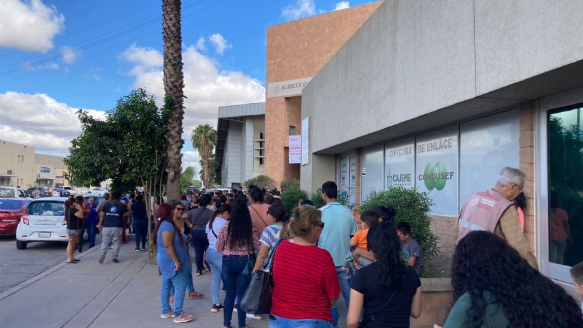 En Cajeme comienza la entrega de uniformes escolares en el Centro de Usos Múltiples