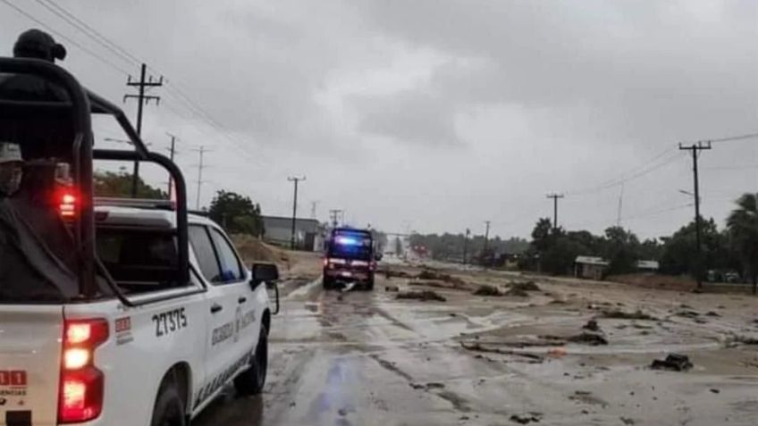 Tormenta tropical Norma deja tres muertos en Sinaloa; menor de 3 años muere electrocutado