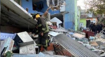 Fuerte explosión en la GAM deja un lesionado y casas derrumbadas; bomberos de CDMX acuden