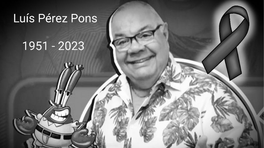 Muere Luis Pérez Pons, la emblemática voz de 'Don Cangrejo' en 'Bob Esponja'; esta fue su trayectoria
