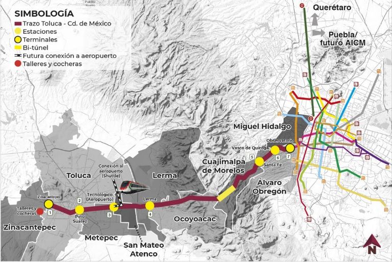 Ruta del Tren Interurbano 'El Insurgente'