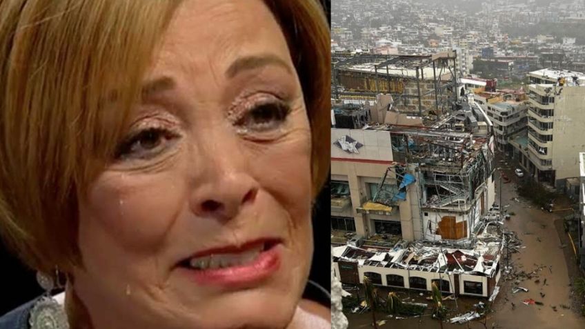 Reportan estado de salud de Sylvia Pasquel tras estar desaparecida por huracán en Acapulco