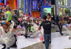 Foto ilustrativa de nota Shock en TV Azteca: Corren a 'Bartolito' de 'VLA'; lo sacan de sus foros a jalones en vivo