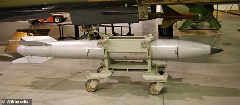 Versión anterior de la bomba termonuclear B61