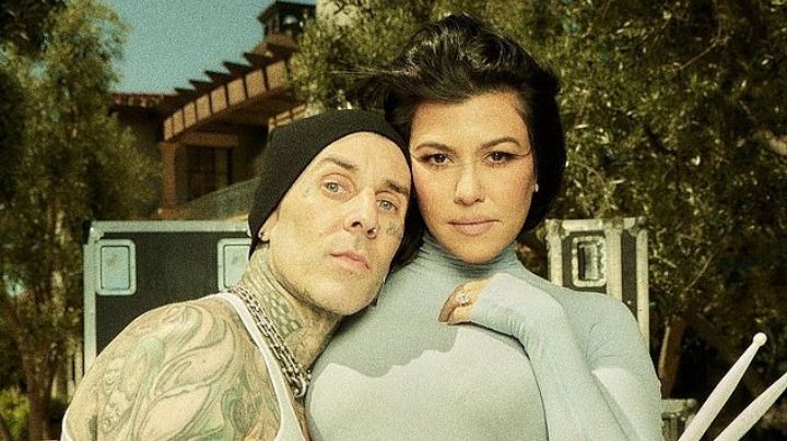 Travis Barker revela el nombre y la fecha de parto de su bebé con Kourtney Kardashian