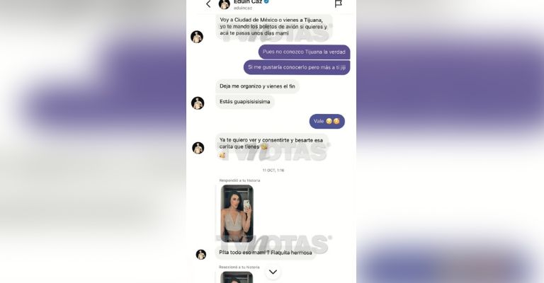 Eduin Caz habría tenido romance con mujer transgénero