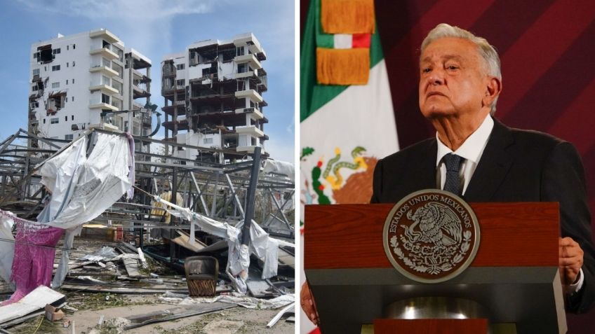 Huracán 'Otis': AMLO asegura que no habrá "amarga Navidad" en Acapulco, Guerrero