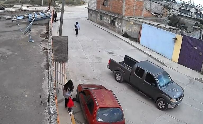 Captan 'levantón' en Tepeapulco, Hidalgo