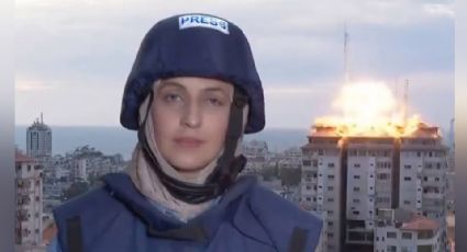 VIDEO: Momento exacto en el que un misil se impacta en contra de un edificio en Israel
