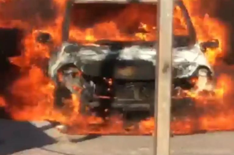 Incendio en Cajeme moviliza a las autoridades. Foto: Facebook