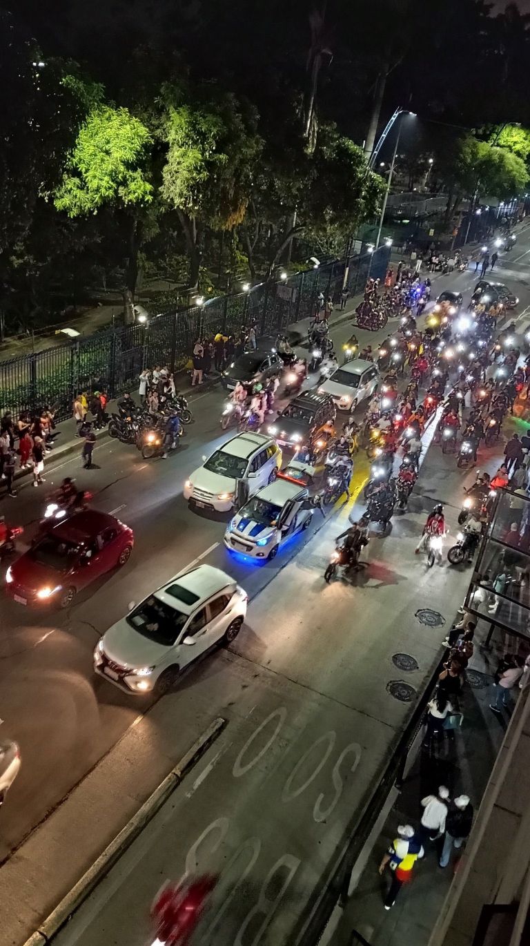 Rodada del terror en CDMX