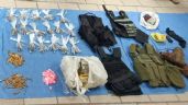 Golpe al crimen en Sonora: Incautan armamento, narcótico, equipo táctico y vehículos