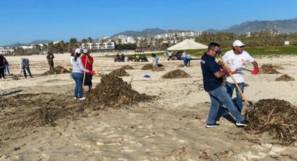 Contaminación en playas de La Paz, BCS, tras lluvias de la temporada ciclónica