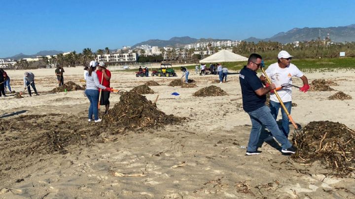 Contaminación en playas de La Paz, BCS, tras lluvias de la temporada ciclónica