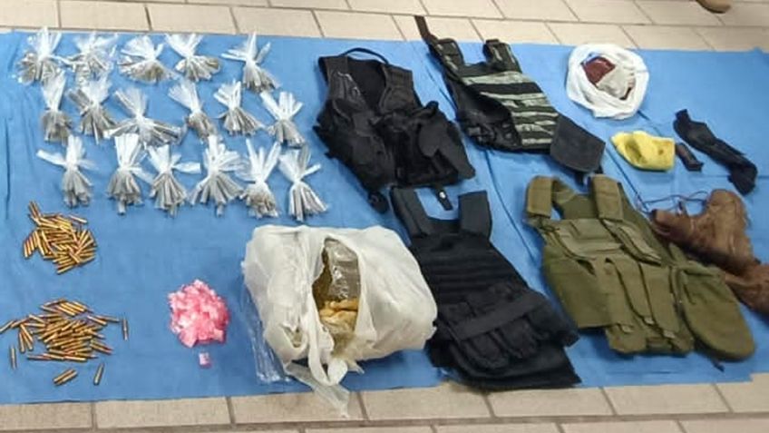 Golpe al crimen en Sonora: Incautan armamento, narcótico, equipo táctico y vehículos