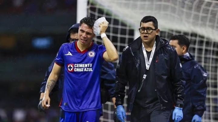 Rodrigo Huesca del Cruz Azul es hospitalizado tras lesión: critican la tardía reacción al protocolo