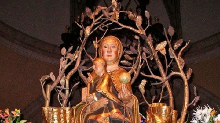 Inician los festejos en honor a la virgen de la Balvanera en La Aduana, Álamos