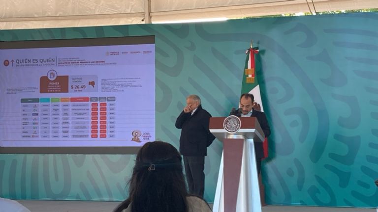 Profeco presenta el 'Quién es quién' en los precios de la gasolina. Foto: Cortesía