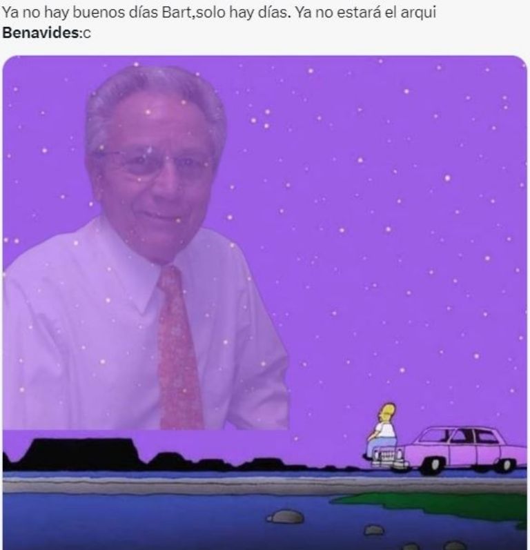 Murió el arquitecto Benavides