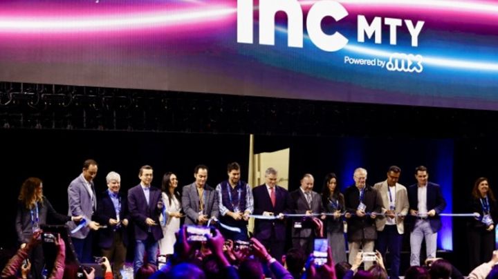 Autoridades del Tec de Monterrey inauguran la la edición 2023 del festival incMTY