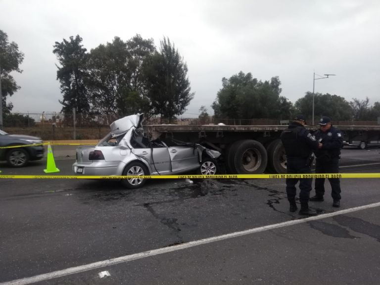 Muerto en la autopista Naucalpan-Ecatepec
