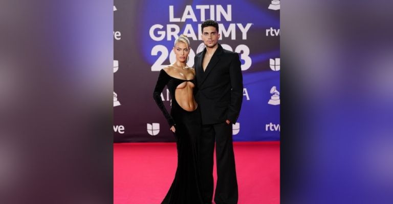 Mac Bartra y Jessica Goicoechea entre los mejor vestidos de los Latin Grammys 2023 en vivo