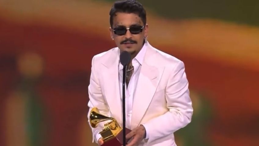 Latin Grammys 2023: Christian Nodal gana premio y agradece a Sonora e hija por su éxito