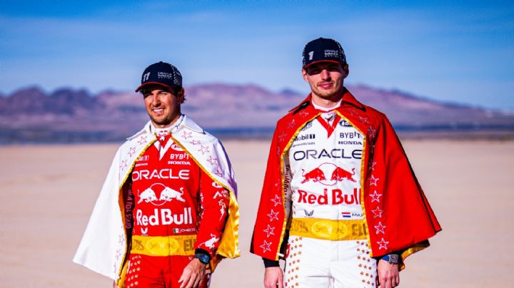 FOTOS: 'Checo' Pérez y Verstappen usarán trajes en honor a Elvis Presley en Las Vegas