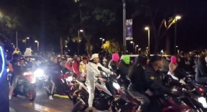 'Rodada de Terror': Así se vivió la invasión de motociclistas el Dia de Muertos en la CDMX