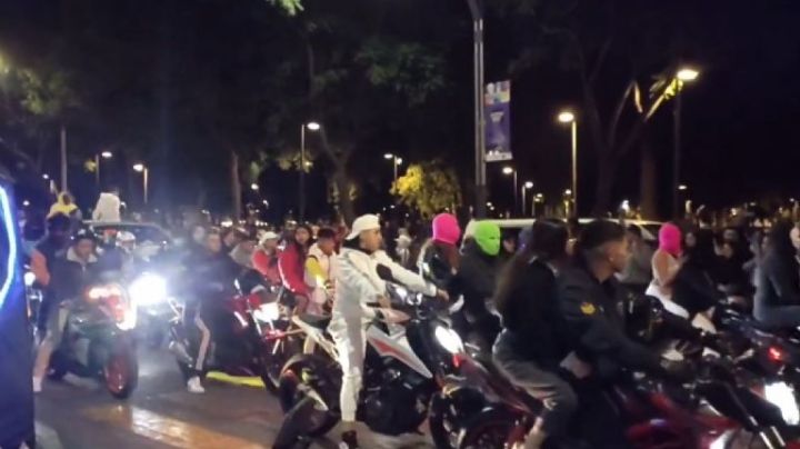 'Rodada de Terror': Así se vivió la invasión de motociclistas el Dia de Muertos en la CDMX