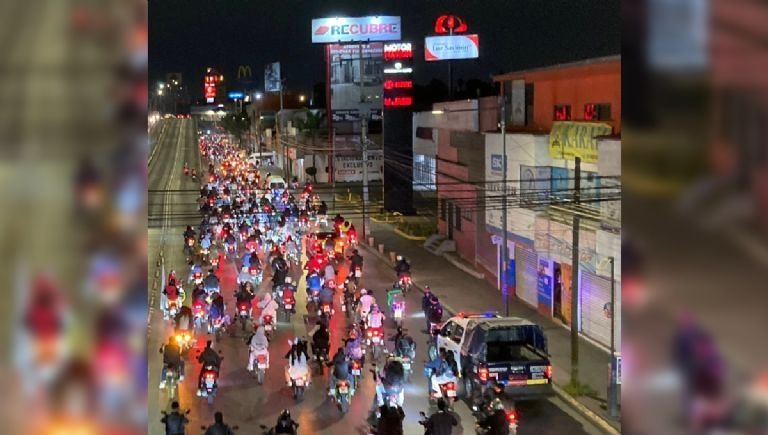 'Rodada de Terror': Así se vivió la invasión de motociclistas el Dia de Muertos en la CDMX