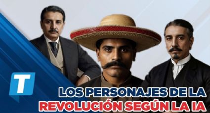 Así se veían Porfirio Díaz y otros personajes de la Revolución Mexicana, según la IA