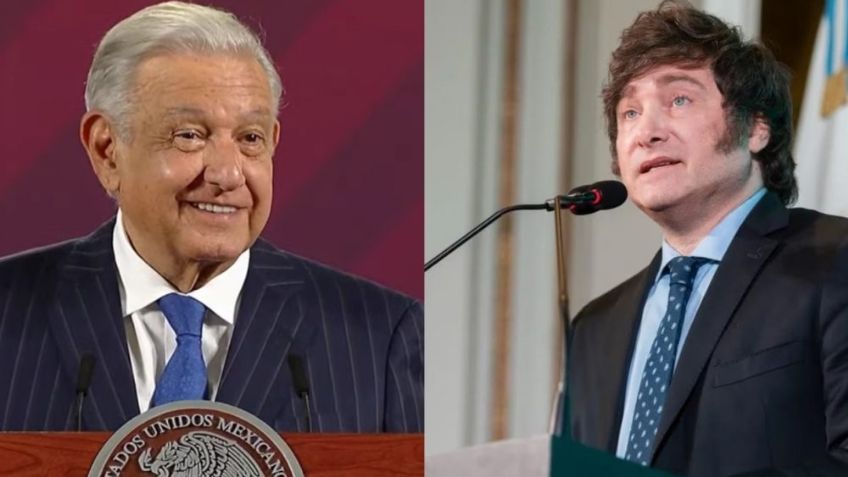AMLO reacciona a triunfo de Javier Milei en Argentina: Respeto, pero "no estoy de acuerdo"