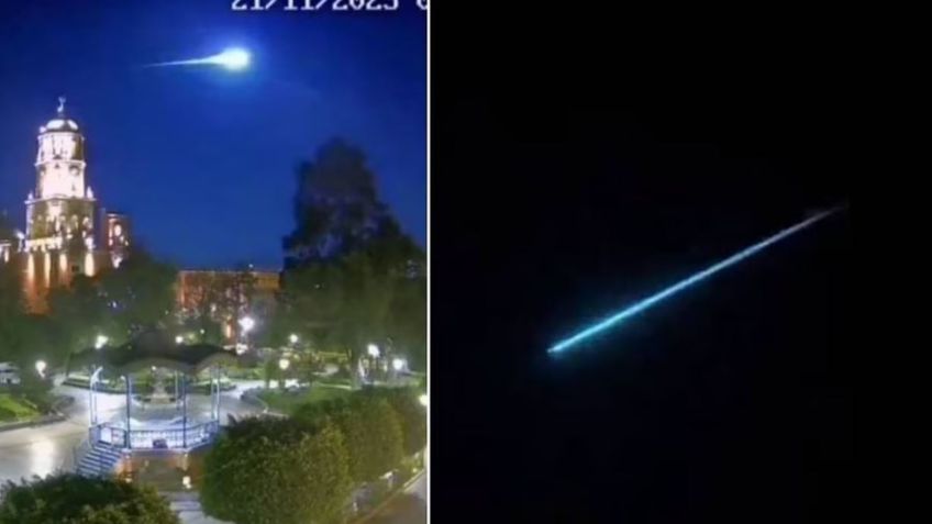 VIDEO: Así se vio el meteorito sobre la zona centro de México; mexicanos sorprendidos