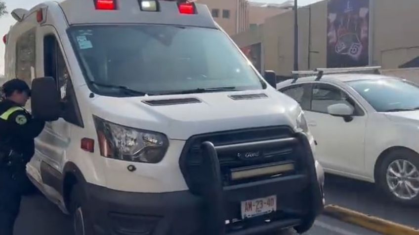 Fuerte accidente: Camión de pasajeros atropella a mujer ciclista en Chapultepec