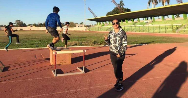 Amaya una gran entrenadora cajemense 