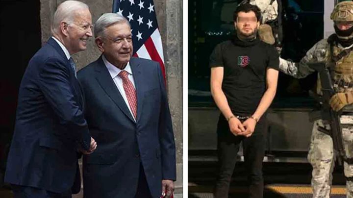 AMLO envía mensaje a Joe Biden tras captura de 'El Nini', jefe de sicarios de 'Los Chapitos'