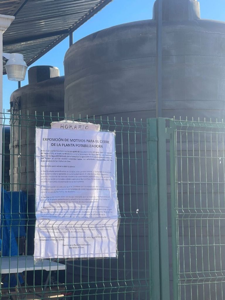 Única planta de Río Sonora cierra actividades por falta de pagos. Foto: Twitter