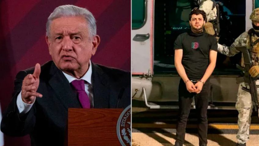 AMLO reacciona a detención de 'El Nini', jefe de sicarios de 'Los Chapitos': " No hay impunidad"