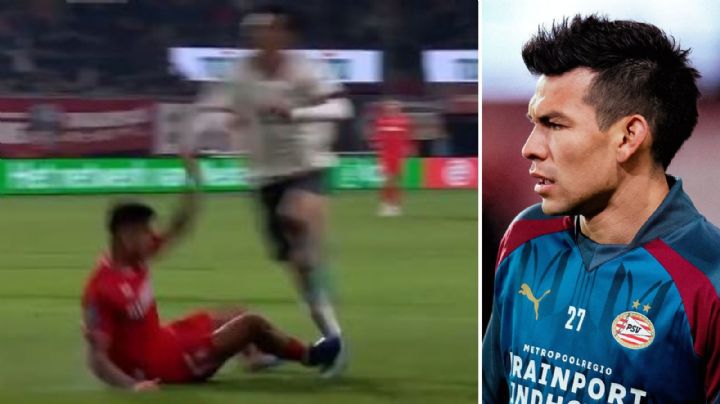 'Chucky' Lozano sufre brutal entrada en victoria del PSV; ¿cómo se encuentra el jugador?