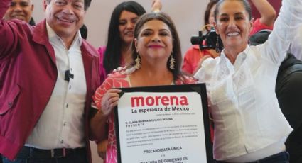 Clara Brugada recibe en Iztapalapa constancia como precandidata de Morena para la CDMX