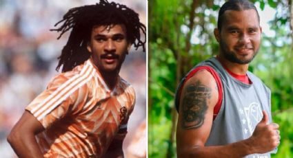 Ruud Gullit conoce al mexicano 'Gullit' Peña y esta fue su divertida reacción