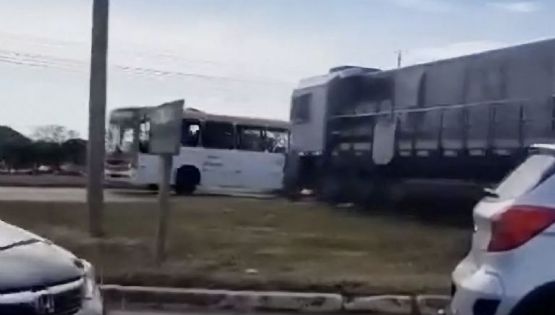 Trágico accidente en Brasil: Muere mujer al caer de un autobús en un extraño accidente