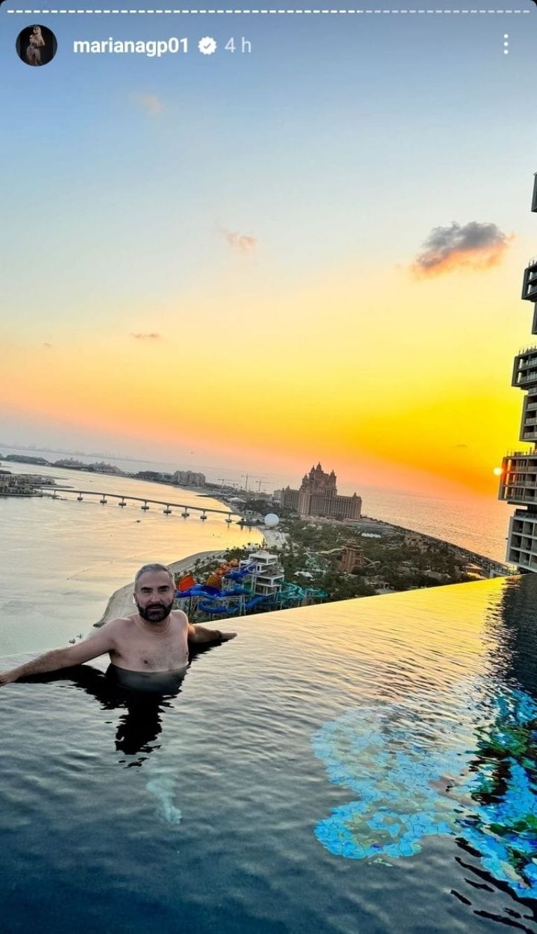 Vicente Fernández Jr. en Dubái