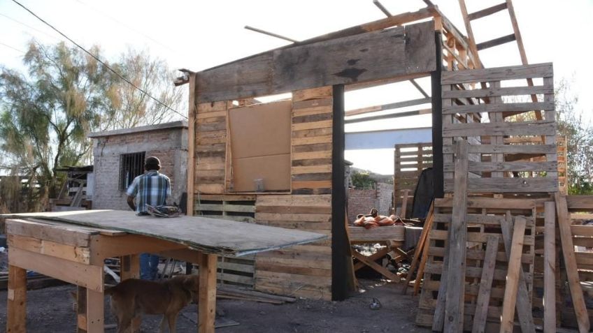 Familia damnificada volverá a tener un techo donde vivir en Navojoa